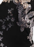 Platinum Rose Print Dress